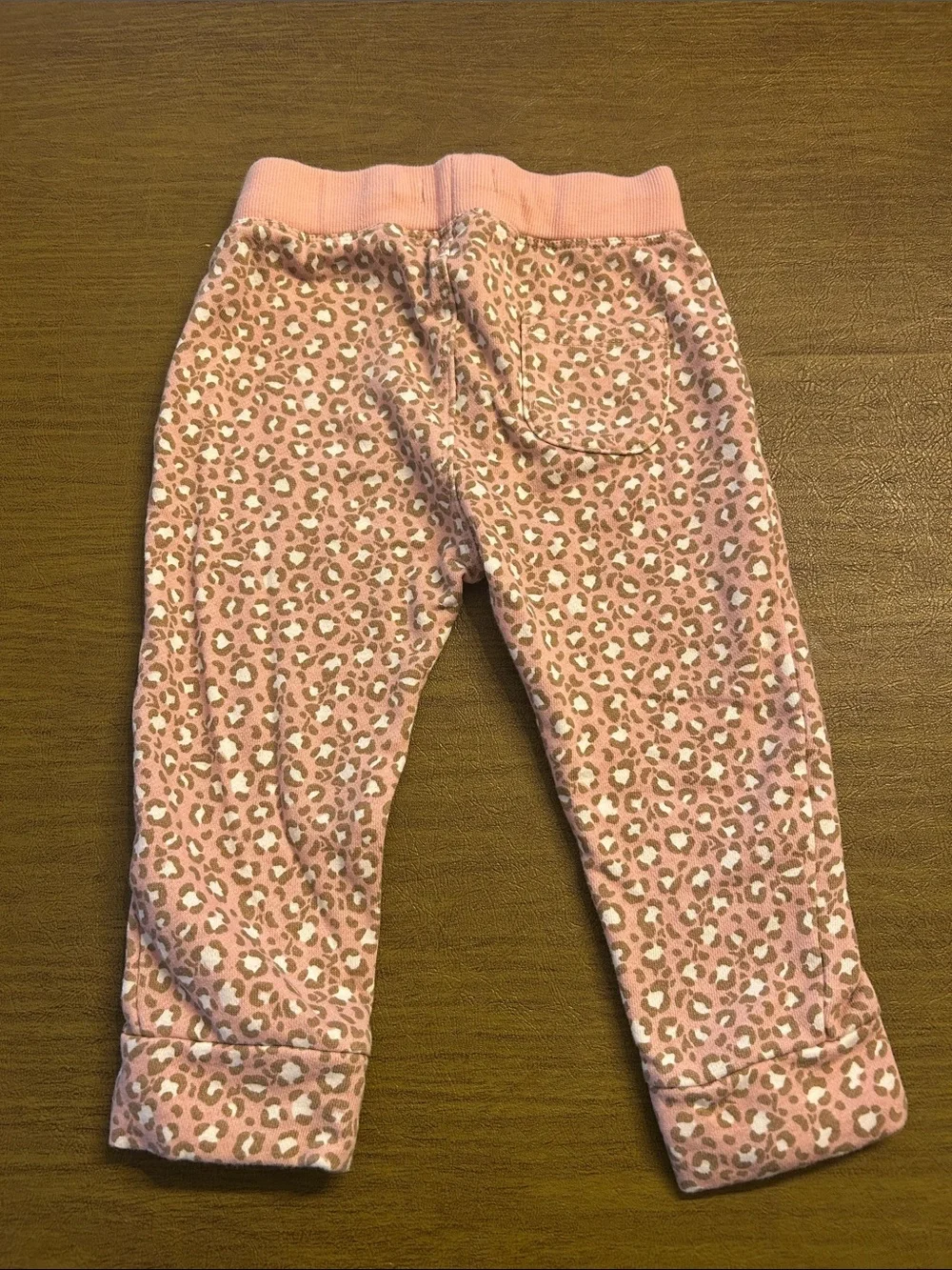 Baby Boden Kids Pink Leopard Print Set size 18-24 months